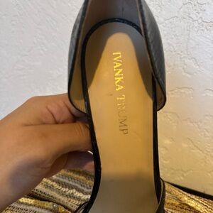Ivanka Trump Black Heels Classic Silhouette